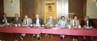 At the head table